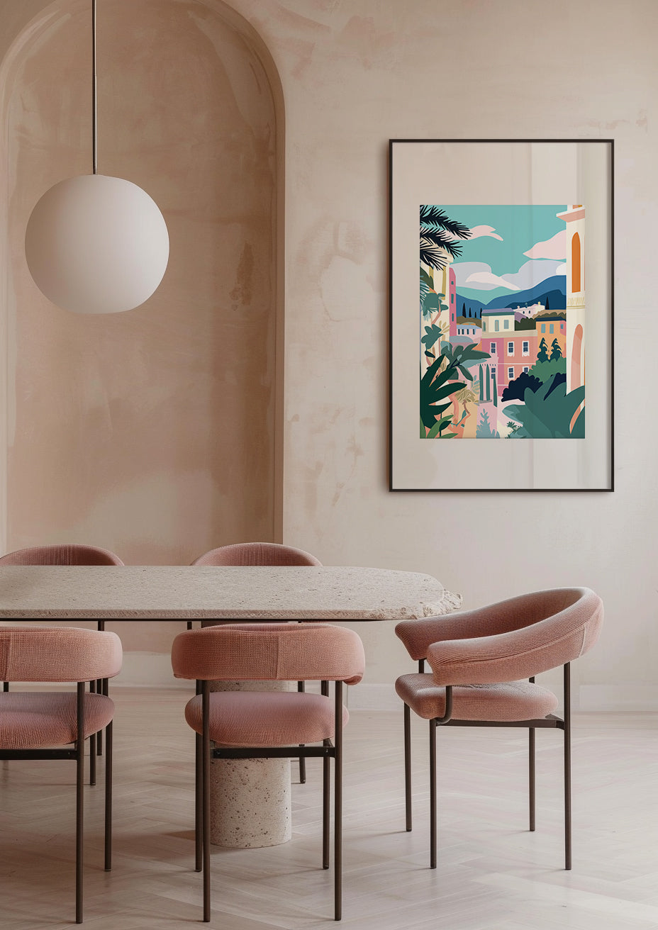 Greek Town Print