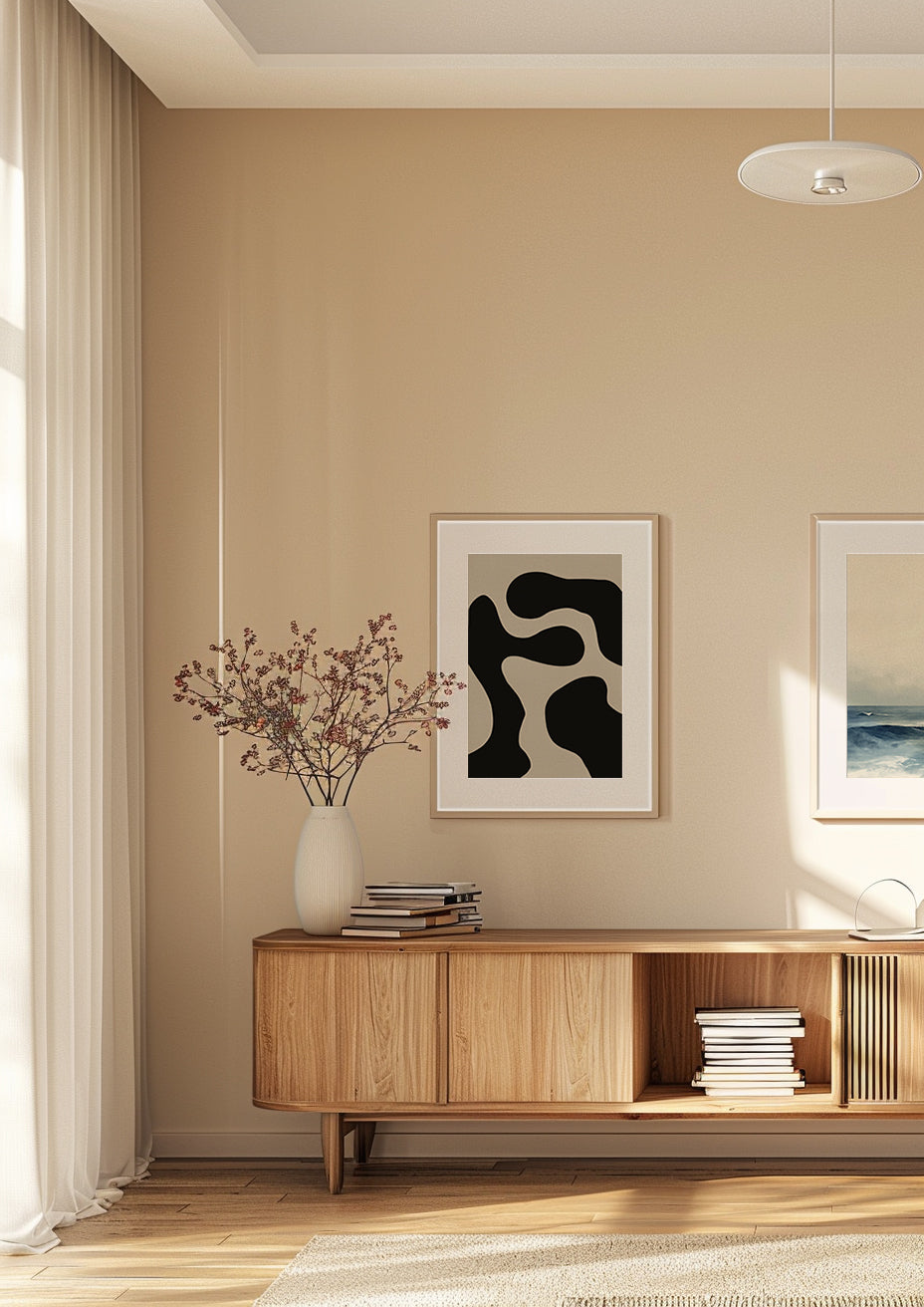 Black Beige Fluid