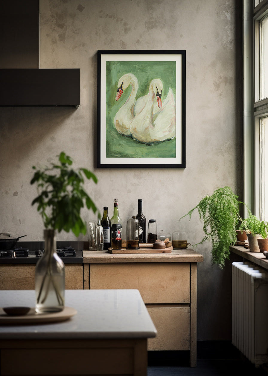 Swan Couple