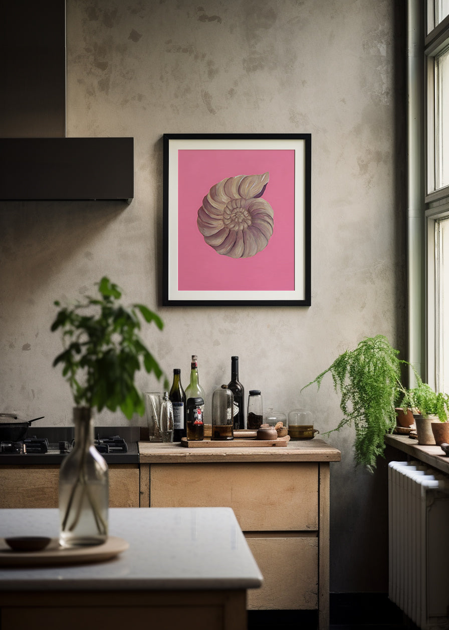 Pink Baby Seashell
