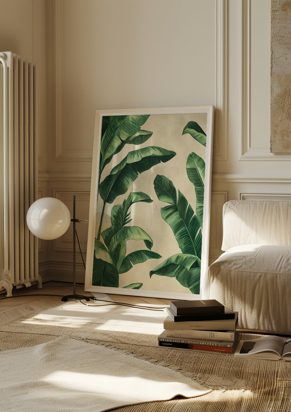 Banana Plant Illustration