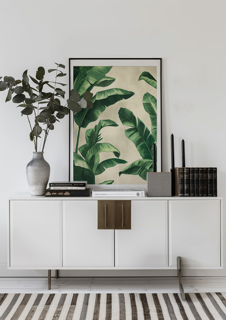 Banana Plant Illustration
