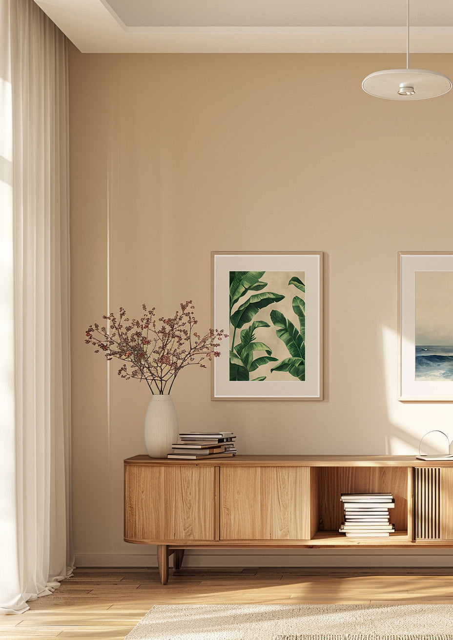 Banana Plant Illustration