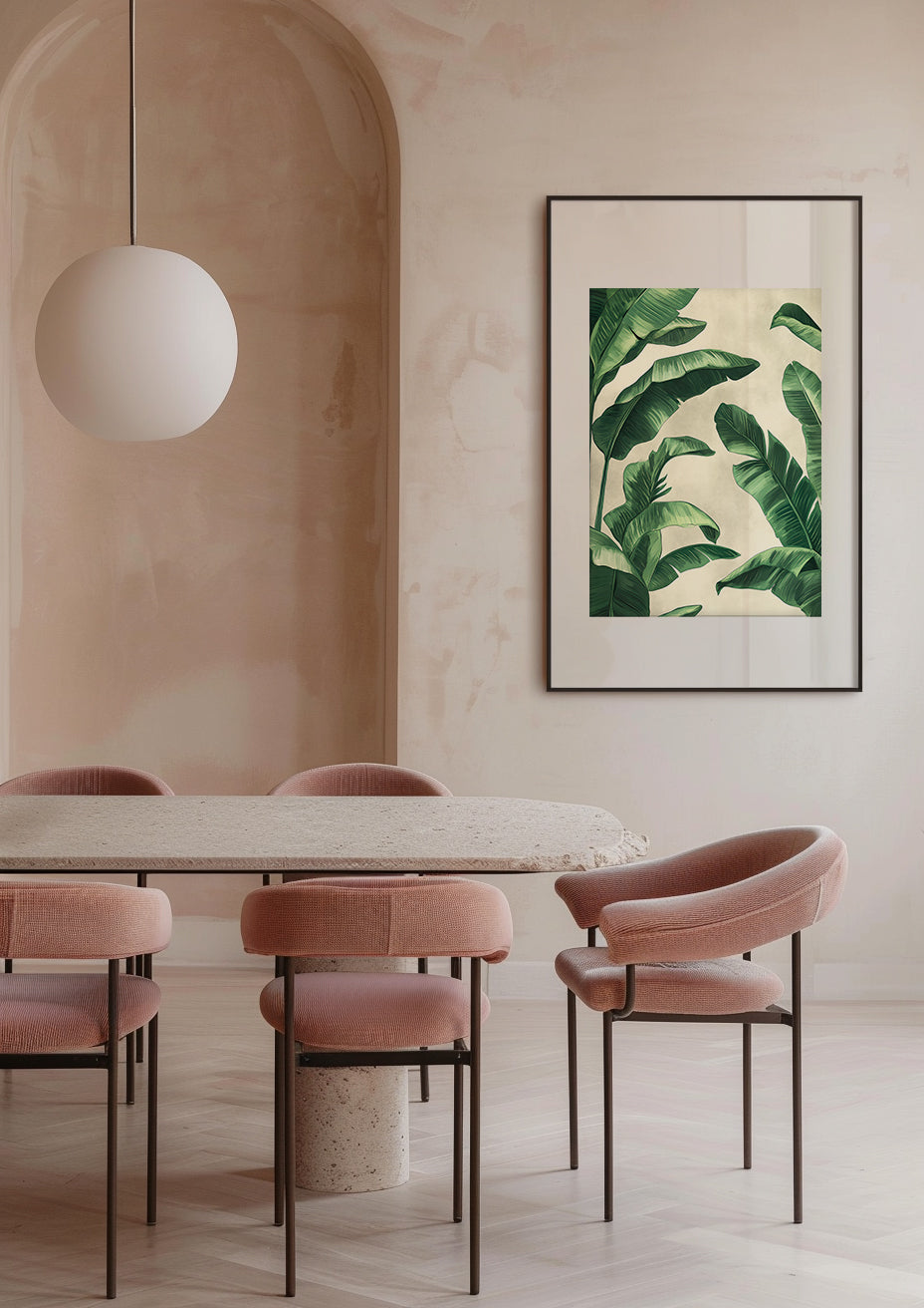 Banana Plant Illustration