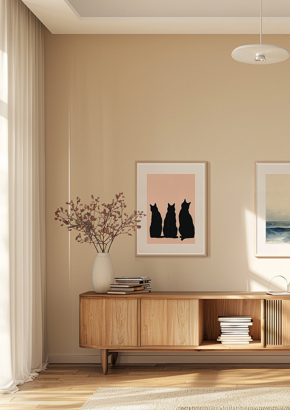 Black Cats Poster