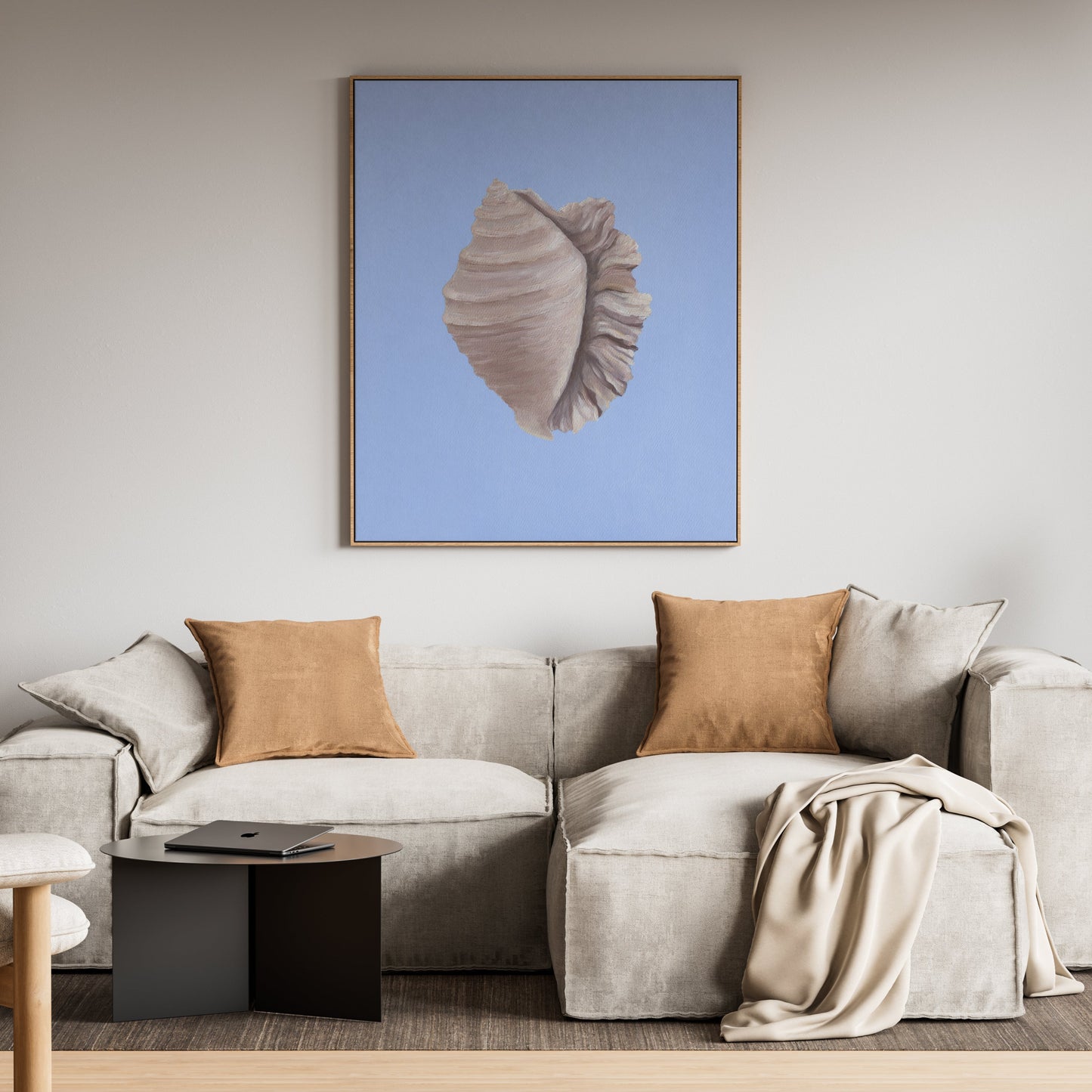 Blue Baby Seashell