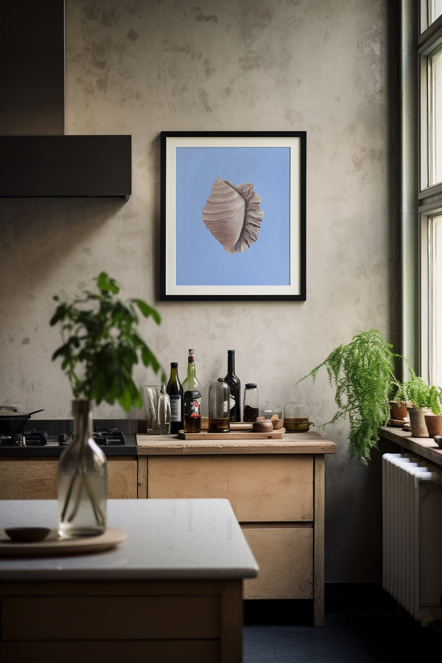 Blue Baby Seashell