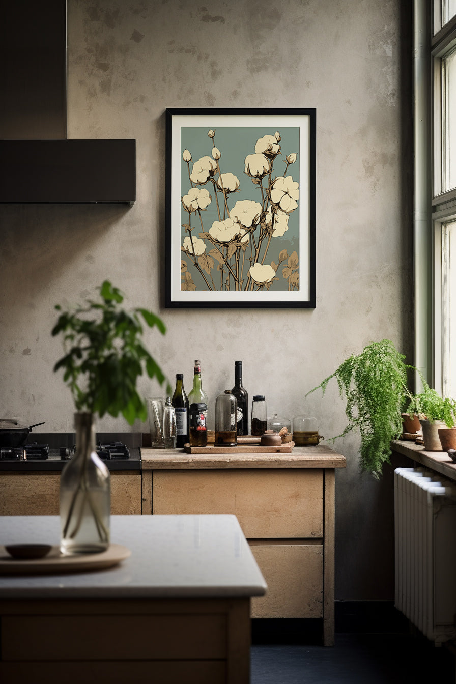 Cotton Flower Print
