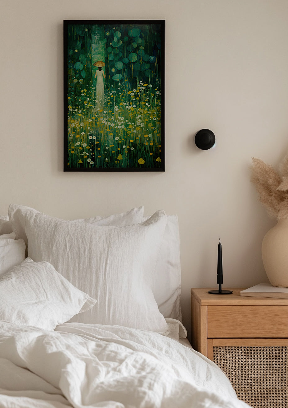 Emerald Green Garden Print