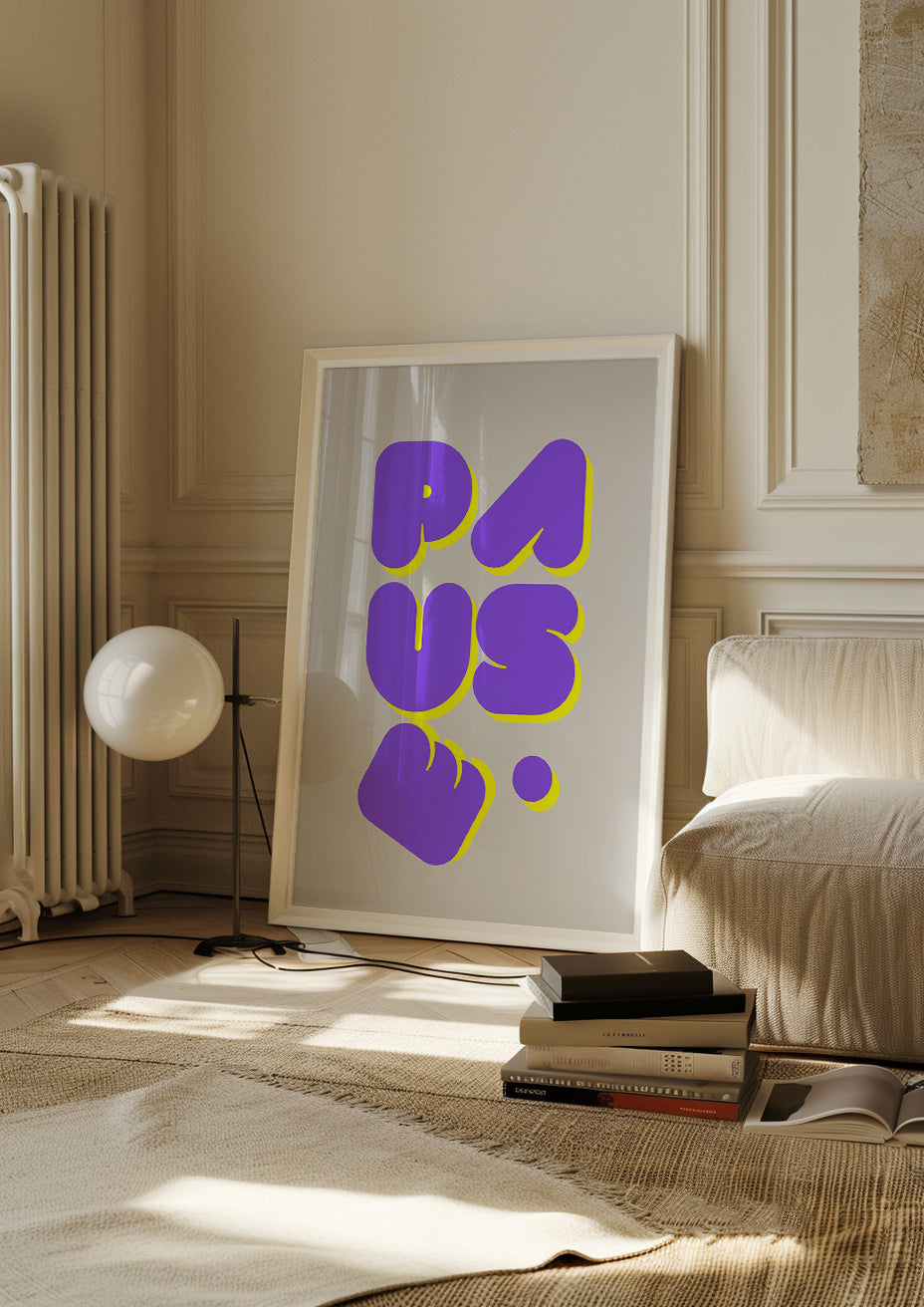 Pause Poster