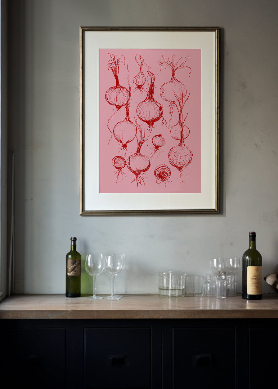 Onions Print