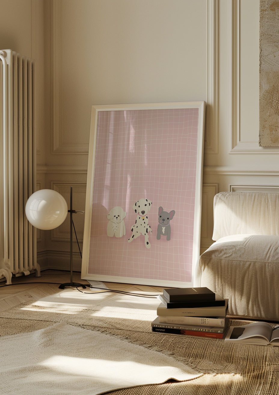 Cute Puppies Print