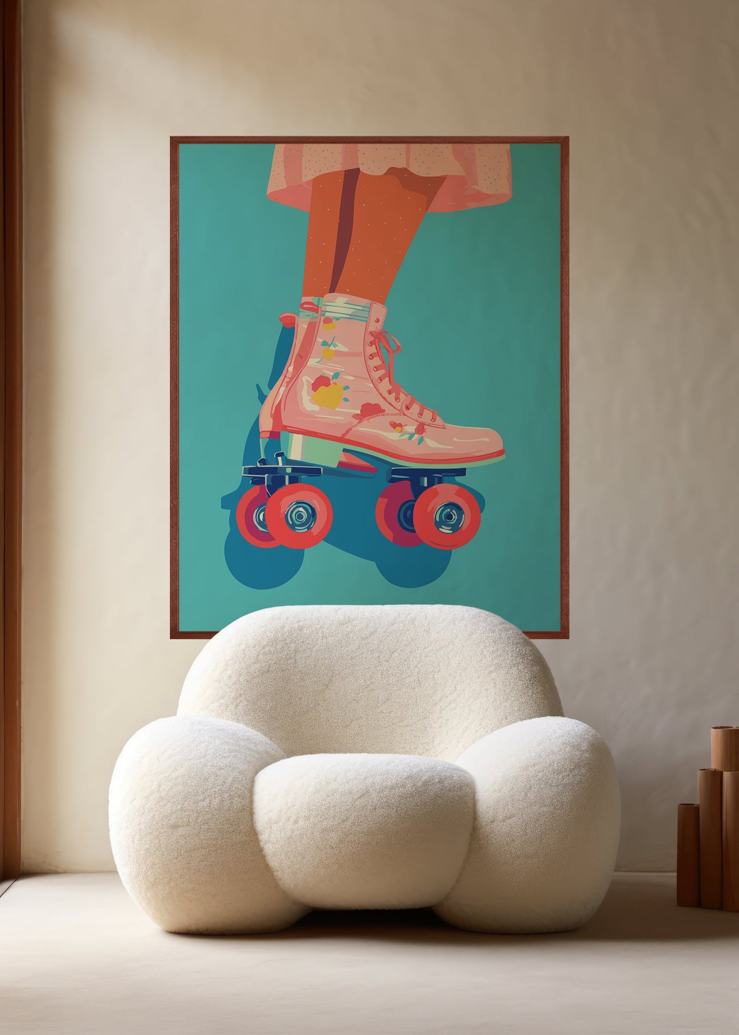 Pink Roller Skates