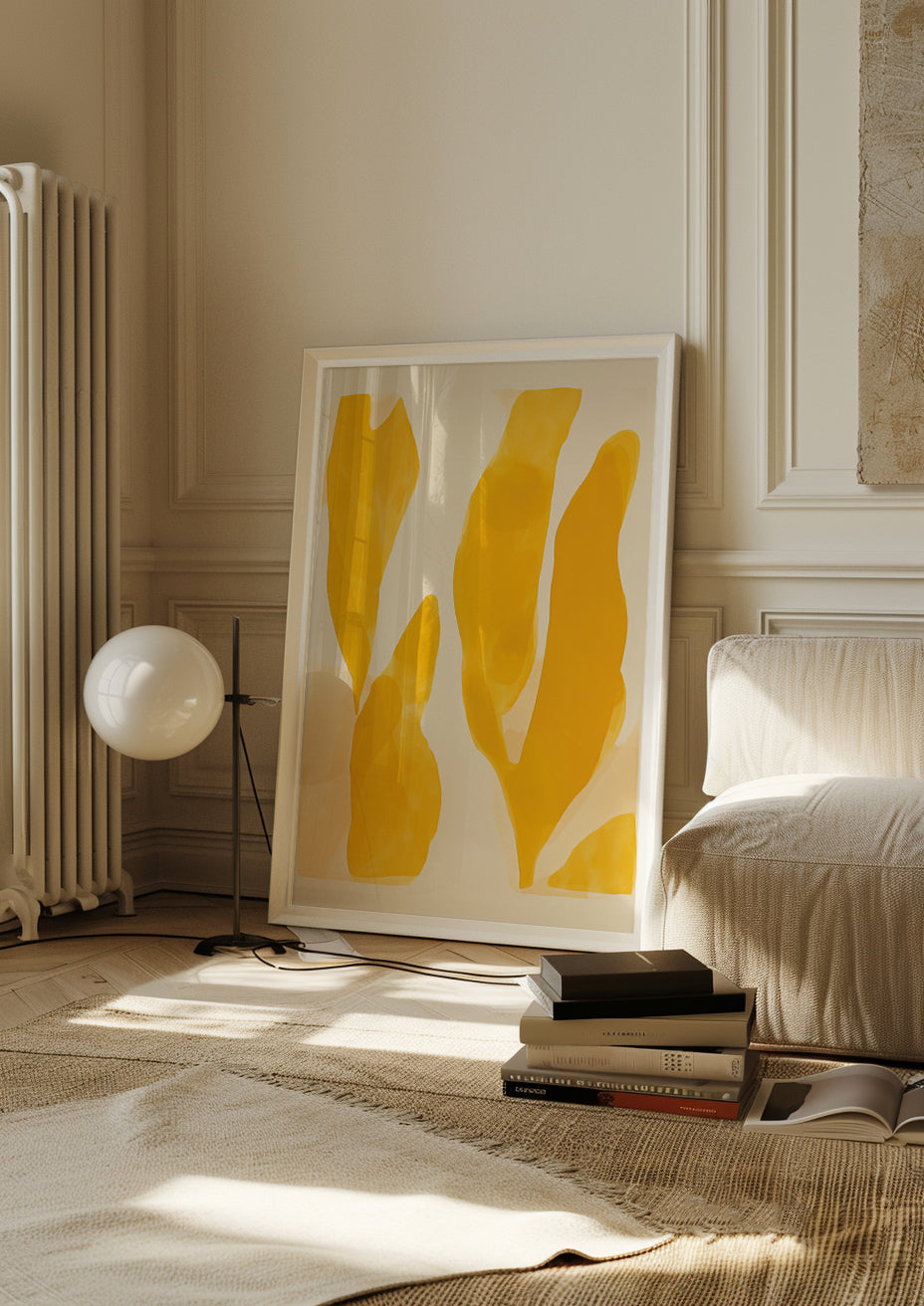 Watercolour Sunny Leaves