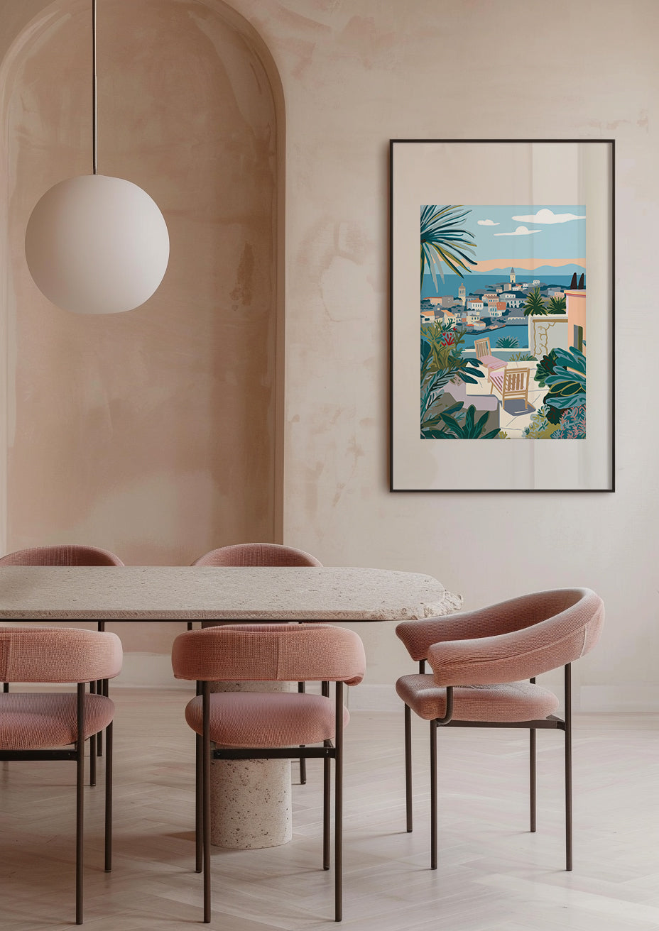 Greece Travel Poster