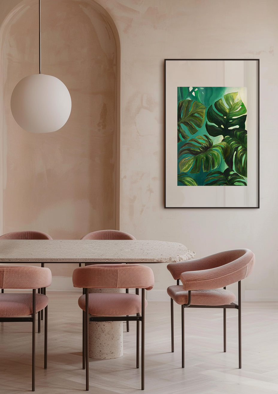 Monstera Print