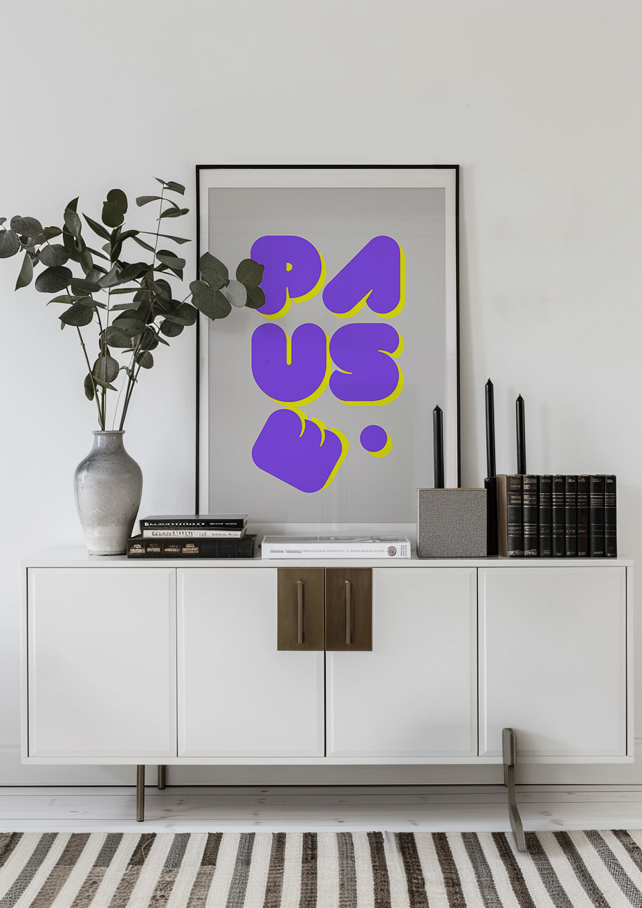 Pause Poster